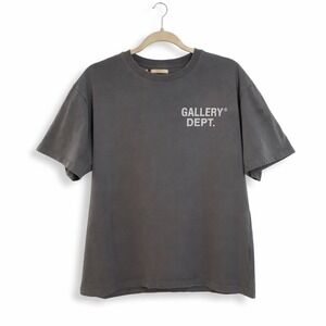 Gallery Dept. Hollywood CA Logo Graphic T-Shirt Gray Size Medium Streetwear